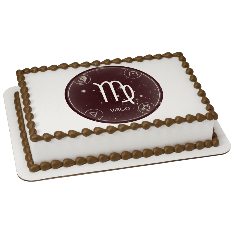 Zodiac Virgo Cake