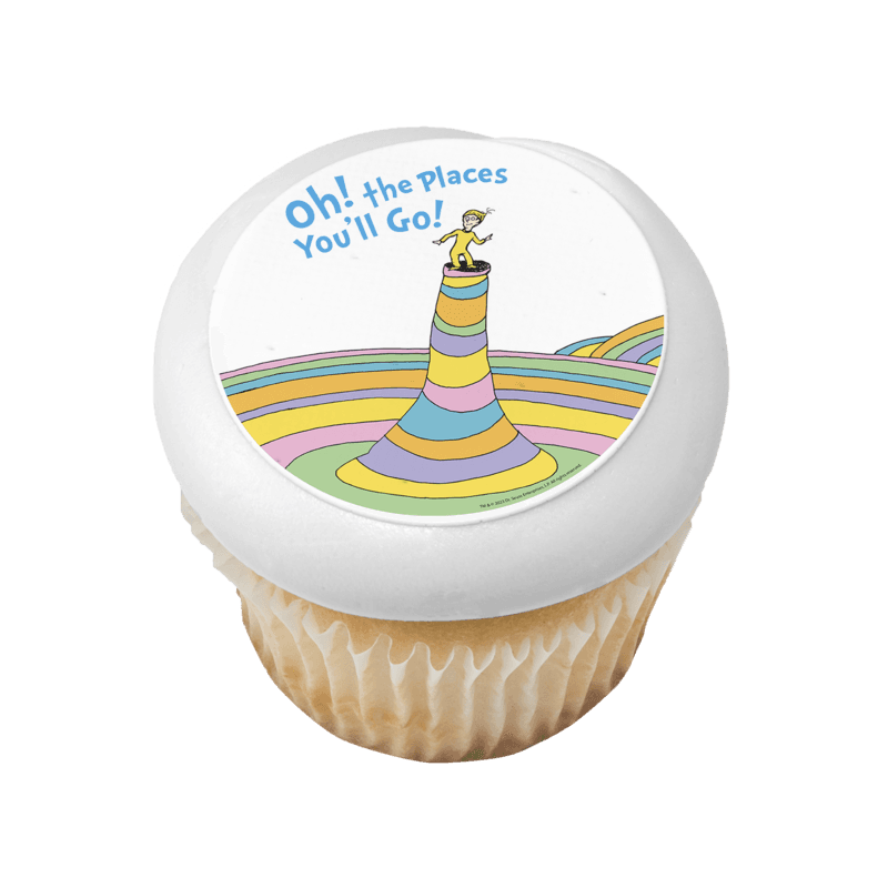 Oh, the Places You'll Go! Cupcake