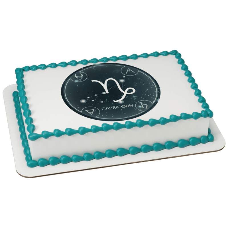 Zodiac Capricorn Cake