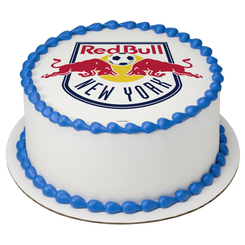 MLS New York Red Bulls Cake