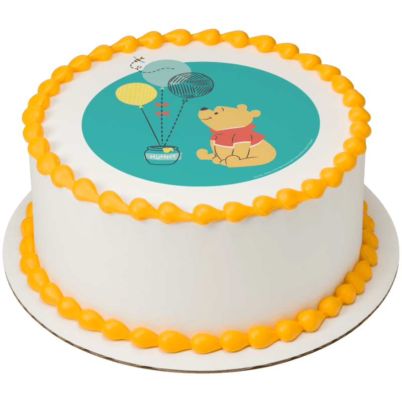 Disney Baby Winnie the Pooh 1st Birthday Cake