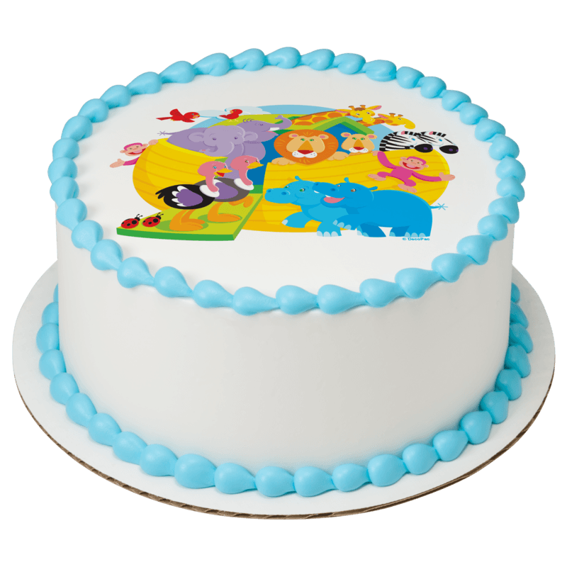Baby Shower Noah's Ark Cake