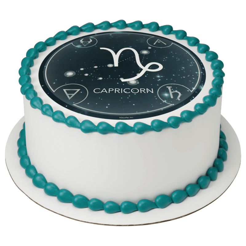 Zodiac Capricorn Cake
