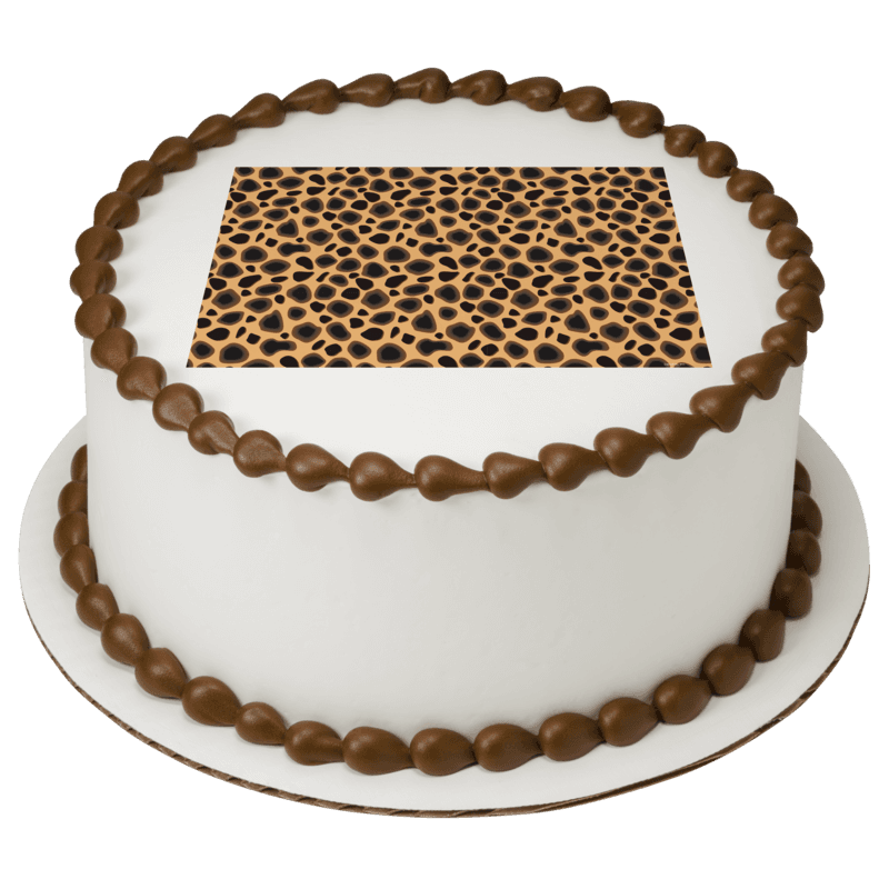 Leopard Pattern Cake