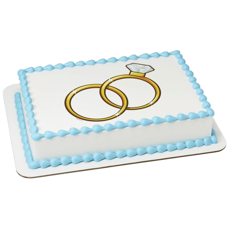 Wedding Rings Cake