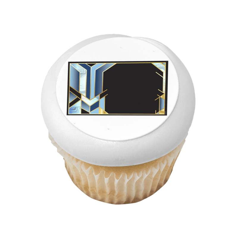 Midnight Elegance Cupcake