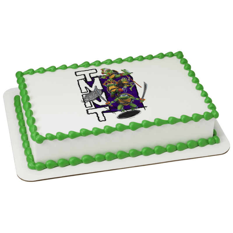 TMNT Mutant Mayhem Surface Time! Cake