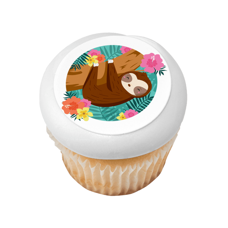 Sloth Cupcake