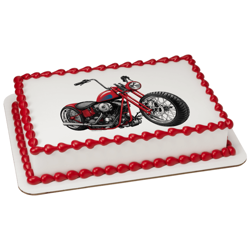 Motorcycle Cake