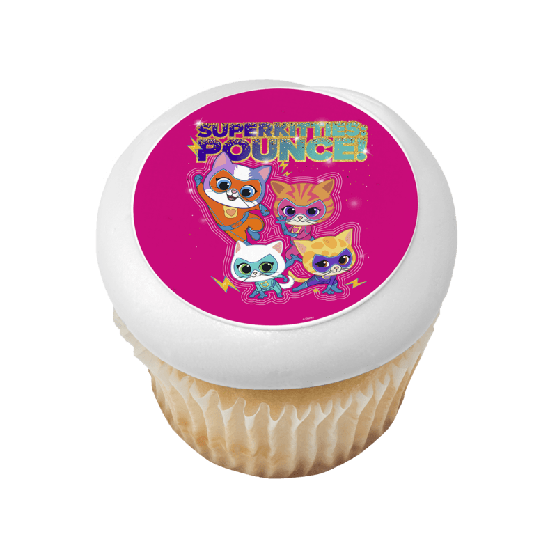 Disney Jr. Super Kitties Pounce! Cupcake