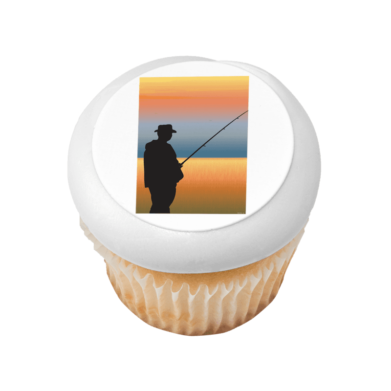 Fishing Cupcake