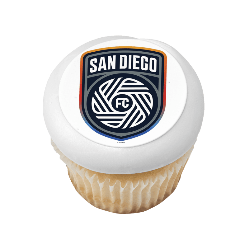 MLS San Diego FC Cupcake