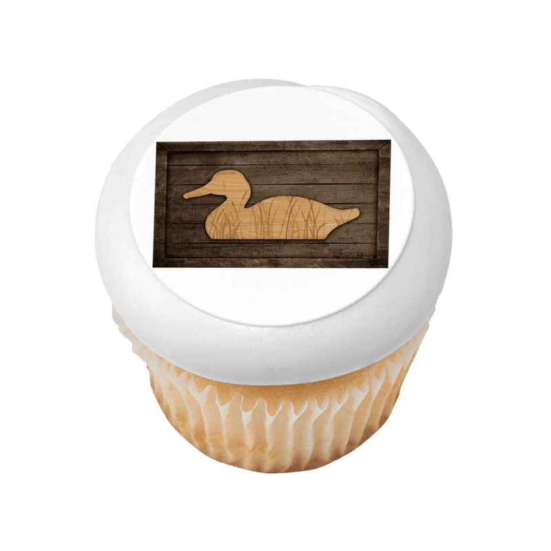 Vintage Duck Cupcake