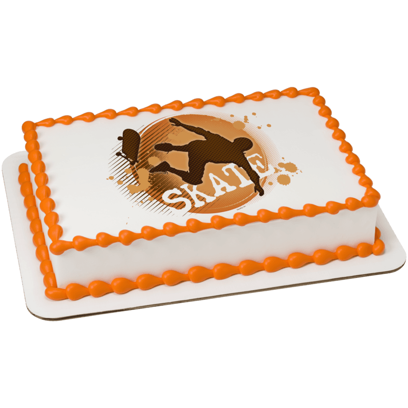 Skateboarder Cake
