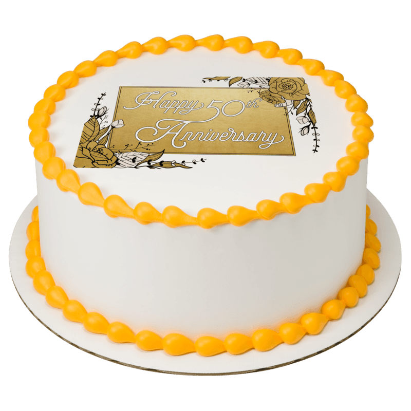 50th Anniversary Cake