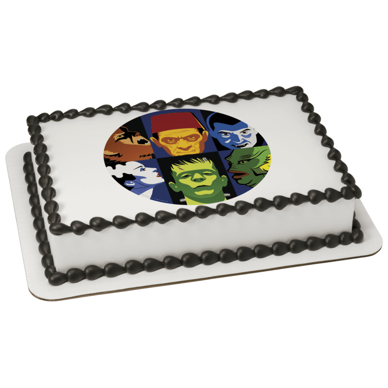 Universal Monsters Cake