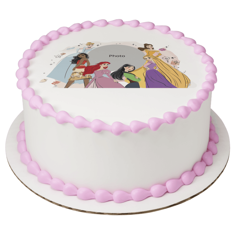 Disney Princess Best Friends Cake