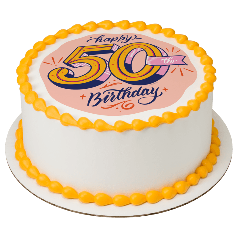 50th Birthday Cake