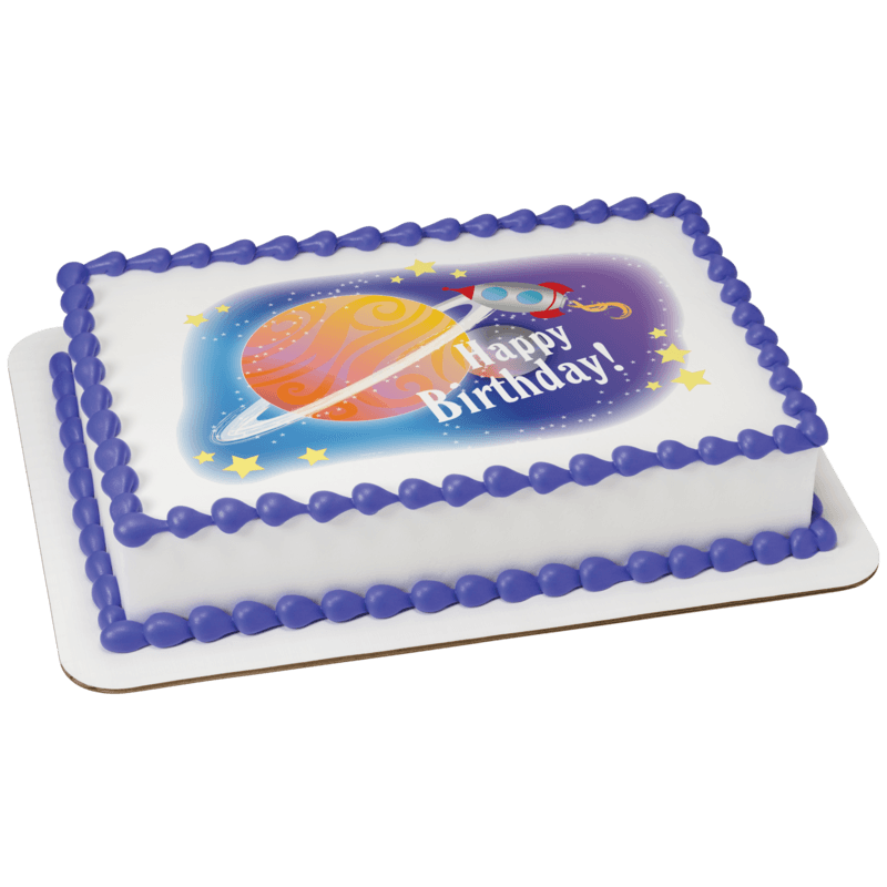 Space Birthday Cake