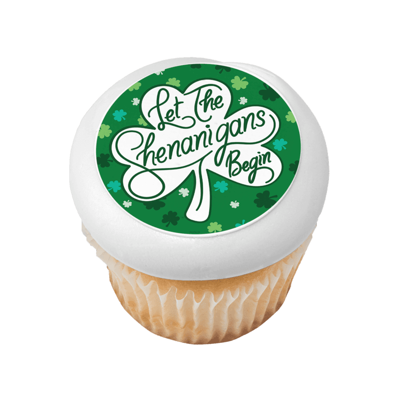 Let The Shenanigans Begin Cupcake