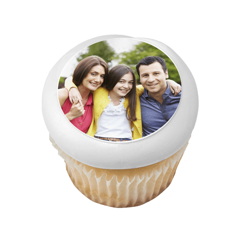 Personal Photo/Artwork Only Cupcake