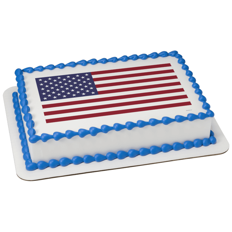 United States Country Flag Cake