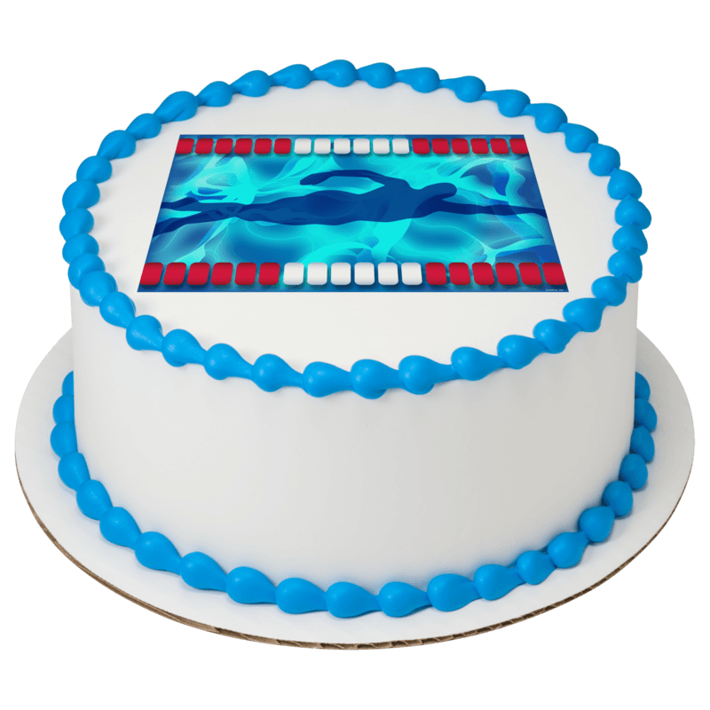 Swimming Cake