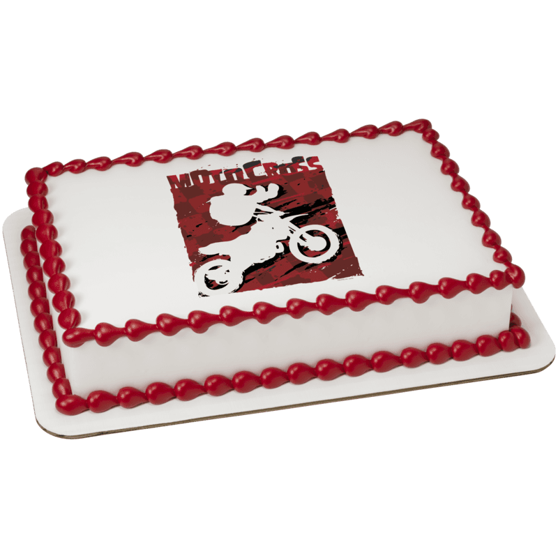 Motocross Cake
