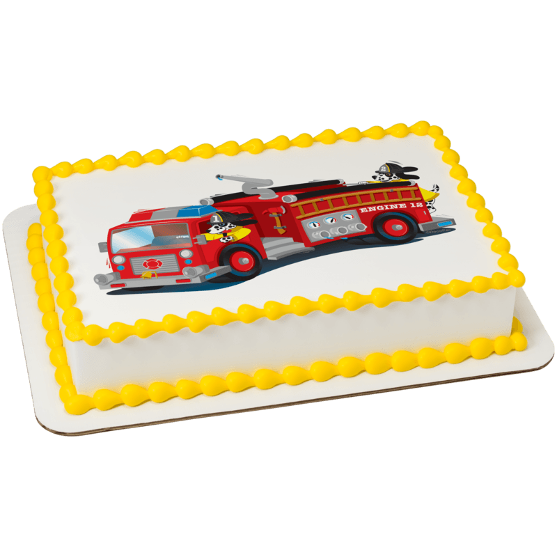 Firetruck Cake