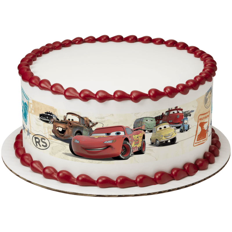 Disney and Pixar's Cars Make Your Mark Cake