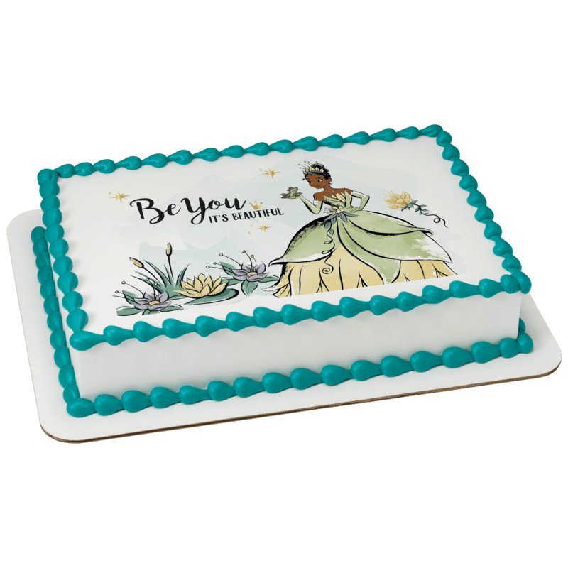 Disney Princess Tiana Be You It's Beautiful  Cake