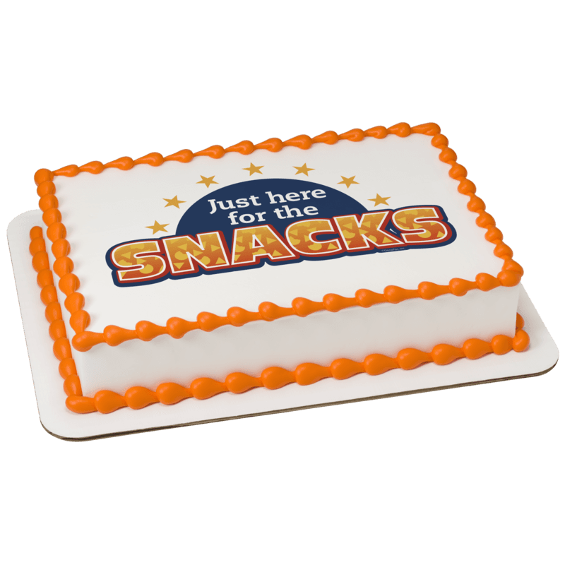 Just here for the snacks Cake