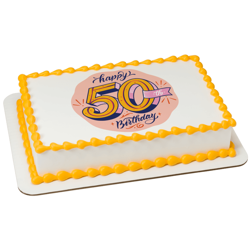 50th Birthday Cake