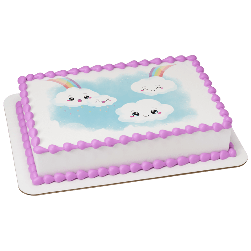 Kawaii Clouds Cake