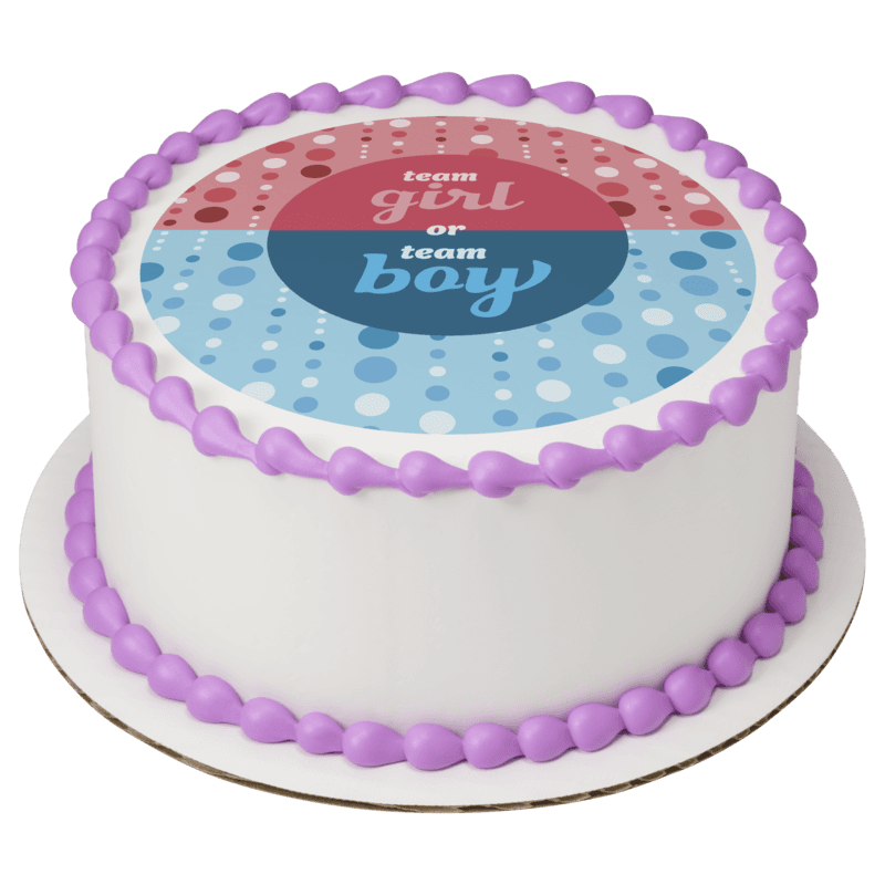 Team Girl or Team Boy Cake