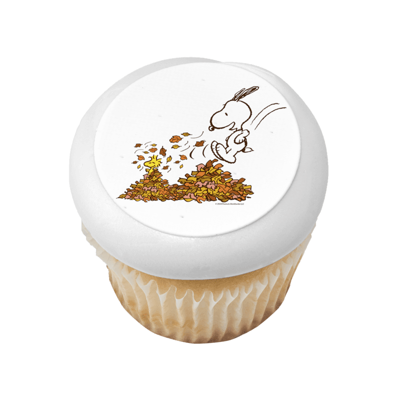 Peanuts® Happy Fall Cupcake