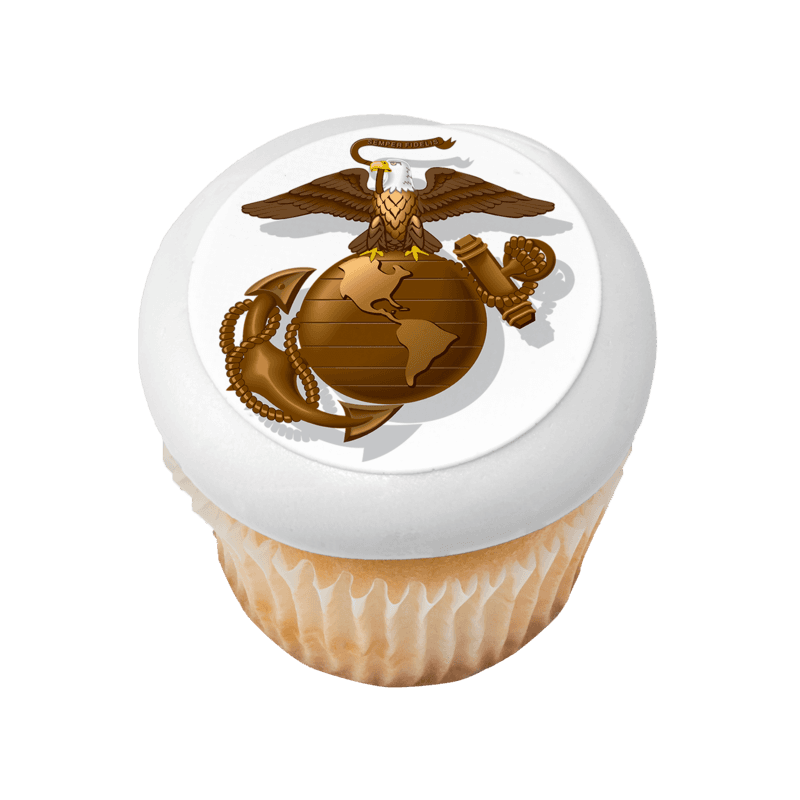 United States Marine Corps Cupcake