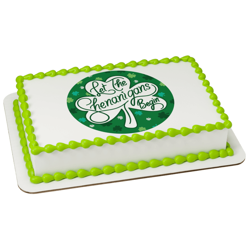 Let The Shenanigans Begin Cake