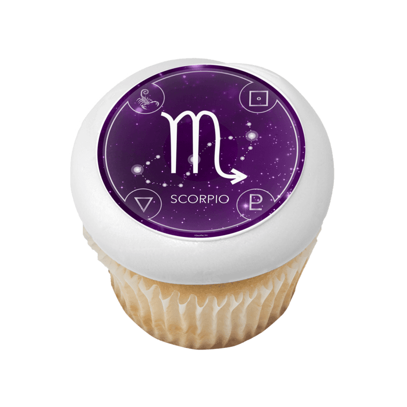 Zodiac Scorpio Cupcake