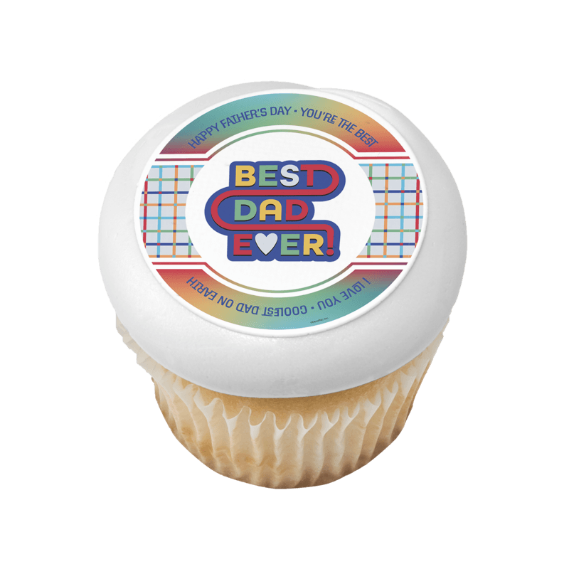 Best Dad Ever Cupcake