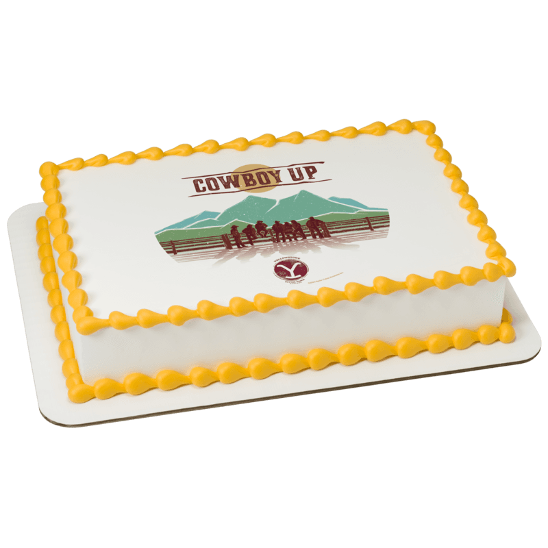 Yellowstone Cowboy Up Cake