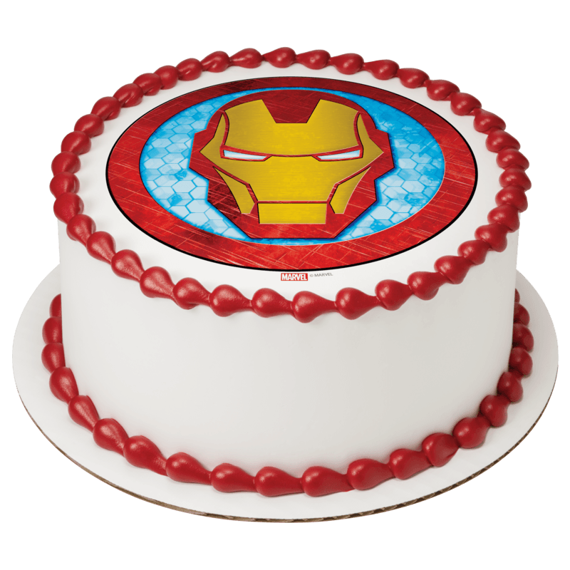 MARVEL Avengers Iron Man Icon Cake