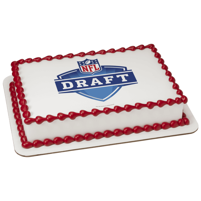 NFL Draft Cake