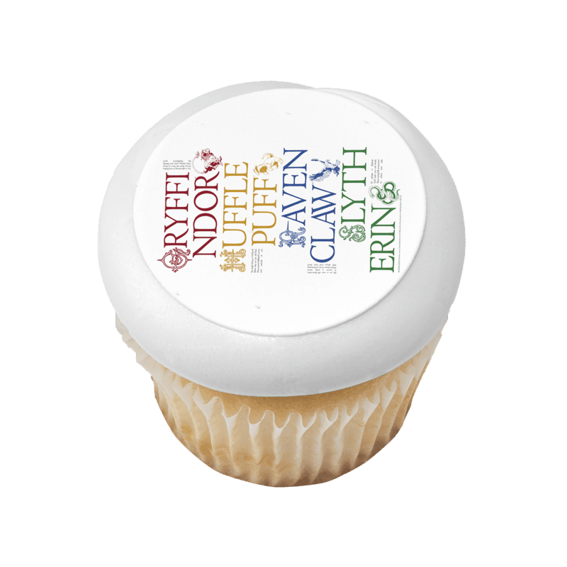 HARRY POTTER™ Which House Are You? Cupcake
