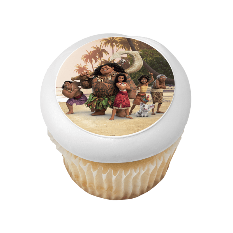 Disney's Moana 2 Ocean Connection Cupcake