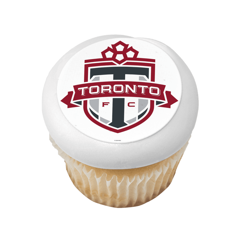 MLS Toronto FC Cupcake