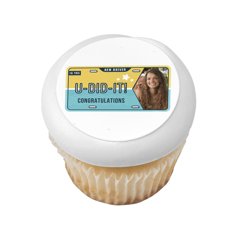 Drivers License Cupcake