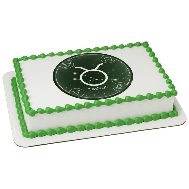 Zodiac Taurus Cake