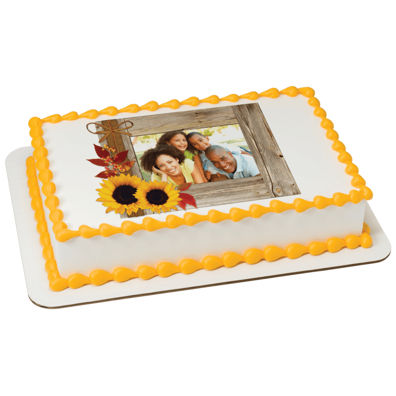 Rustic Fall Cake