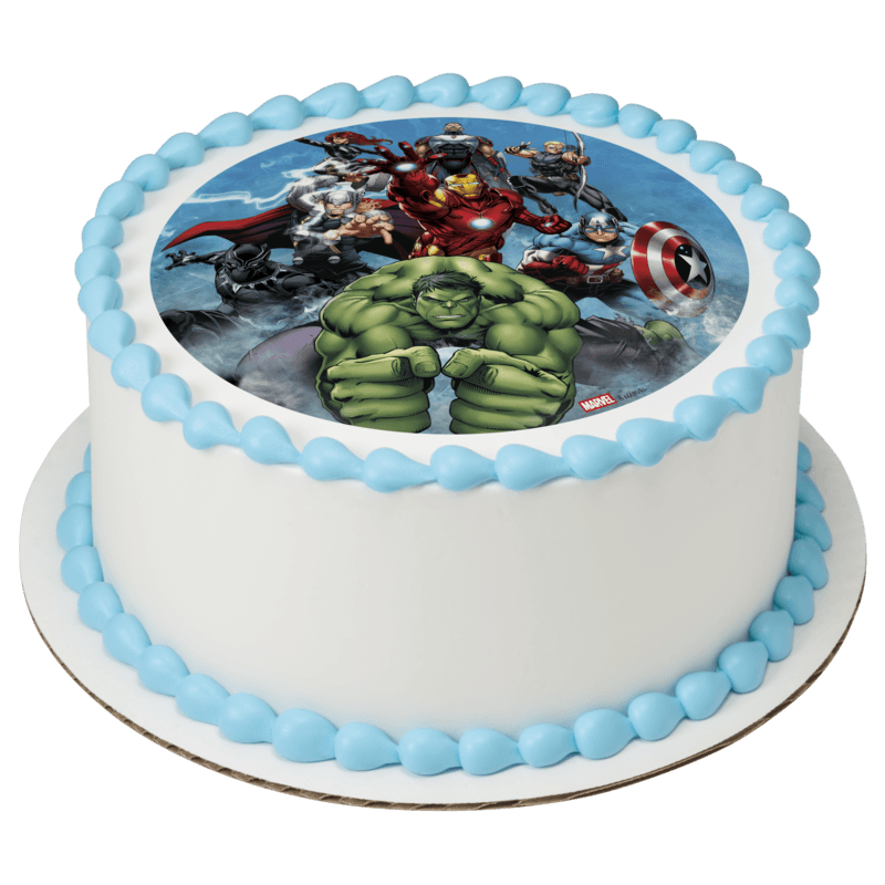 MARVEL Avengers Mightiest Heroes Cake
